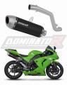escape silenciador DOMINATOR S6 negro compatible con la motocicleta Kawasaki ZX10R 2006  2007