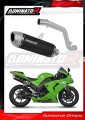 exhaust muffler DOMINATOR S6 BLACK fits to Kawasaki ZX10R 2006  2007 2