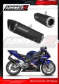 escape silenciador DOMINATOR HP6 negro compatible con la motocicleta Honda CBR 954 2002  2003 2