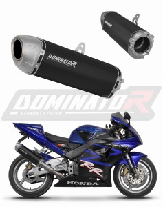 Honda CBR 954 2002 - 2003 Silenciador Escape S6 NEGRO + dB killer