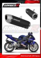escape silenciador DOMINATOR S6 negro compatible con la motocicleta Honda CBR 954 2002  2003 2