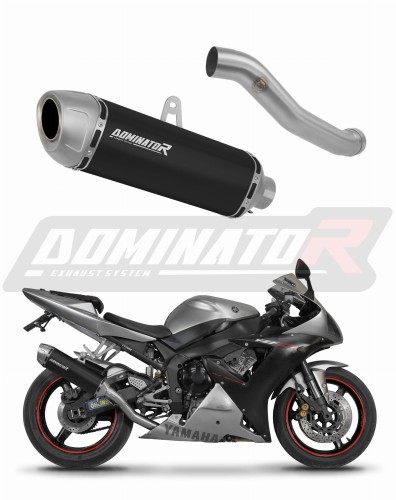 Yamaha YZF R1 1000 2002 - 2003 EXHAUST Muffler Auspuff Sportauspuff Silencer Echappement Silencieux Scarico Scarichi Escape Wydech Tłumik S6 BL Dominator Exhaust System x