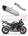 escape silenciador DOMINATOR titanio HP6 compatible con la motocicleta Yamaha YZF R1 1000 RN09 2002  2003