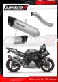 escape silenciador DOMINATOR homologado titanio HP6 compatible con la motocicleta Yamaha YZF R1 1000 RN09 2002  2003 2