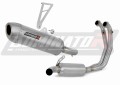 sistema de escape completo con silenciador DOMINATOR Full System S6 compatible con la motocicleta Aprilia Tuono 660 2021  2024