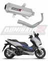 sistema de escape completo con silenciador DOMINATOR Full System OV G2 compatible con la motocicleta Honda NSS 125 FORZA 2017  2020