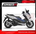 complete exhaust system with muffler DOMINATOR Full System OV G2 fits to Honda NSS 125 FORZA 2017  2020 5