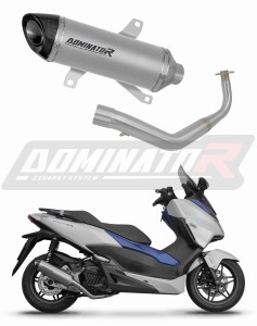 Honda NSS 125 FORZA 2017 - 2020 Full Exhaust System Collector Silencer Titanium HP8  + dB killer