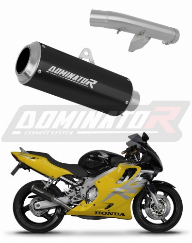 exhaust muffler DOMINATOR GP BLACK fits to Honda CBR 600 F4 1999  2000