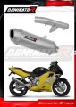 escape silenciador DOMINATOR S6 compatible con la motocicleta Honda CBR 600 F4 1999  2000 2