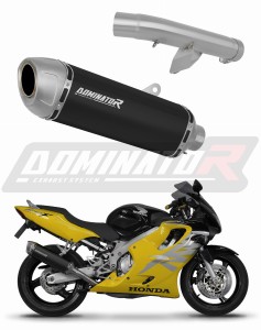 Honda CBR 600 F4 1999 - 2000 Silenciador Escape S6 NEGRO + dB killer 