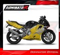 escape silenciador DOMINATOR titanio HP6 compatible con la motocicleta Honda CBR 600 F4 1999  2000 5