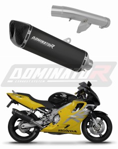 Honda CBR 600 F4 1999 - 2000 Silenciador Escape HP6 NEGRO + dB killer 