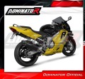 escape silenciador DOMINATOR HP6 negro compatible con la motocicleta Honda CBR 600 F4 1999  2000 4