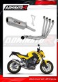 sistema de escape completo con silenciador DOMINATOR Full System S6 compatible con la motocicleta Honda CB 650 F 2014  2018 2