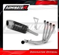complete exhaust system with muffler DOMINATOR Full System S6 BLACK fits the motorcycle Honda CB 650 F 2014   2018 3