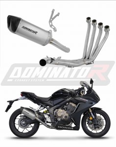 Honda CB 650 R 2019 - 2023 Sistema de escape Colector Silenciador Titanio HP6 + dB killer