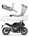 sistema de escape completo con silenciador DOMINATOR Full System S6 compatible con la motocicleta Honda CB 650 R 2019  2023