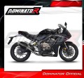 kompletny układ wydechowy z tłumikiem DOMINATOR Full System S6 CZARNY pasujący do motocykla Honda CB 650 R 2019 - 2023 4