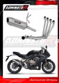 complete exhaust system with muffler DOMINATOR Full System S6 fits the motorcycle Honda CBR 650 R 2019   2023 2