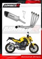 sistema de escape completo con silenciador DOMINATOR Full System titanio HP6 compatible con la motocicleta Honda CBR 650 F 2014  2018 2
