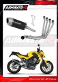 kompletny układ wydechowy z tłumikiem DOMINATOR Full System S6 CZARNY pasujący do motocykla Honda CBR 650 F 2014 - 2018 2
