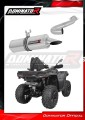 escape silenciador DOMINATOR redondo compatible con la motocicleta CF MOTO C Force 1000 Touring 2024  2