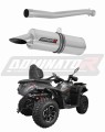 escape silenciador DOMINATOR redondo compatible con la motocicleta CF MOTO C Force 625 Touring 2024