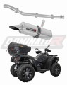 escape silenciador DOMINATOR redondo compatible con la motocicleta CF MOTO C Force 550 2016  2024