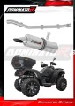 escape silenciador DOMINATOR redondo compatible con la motocicleta CF MOTO C Force 550 2016  2024 2