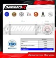 escape silenciador DOMINATOR redondo compatible con la motocicleta CF MOTO C Force 550 2016  2024 5