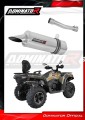 EXHAUST Loncin XWOLF 550 Muffler Auspuff Sportauspuff Silencer Echappement Silencieux Scarico Scarichi Escape Wydech Tłumik OKRĄGŁY Dominator