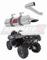 exhaust muffler DOMINATOR ROUND fits the motorcycle STELS GUEPARD 850 G PE