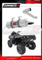 escape silenciador DOMINATOR redondo compatible con la motocicleta STELS GUEPARD 850 GPE  2