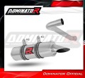 escape silenciador DOMINATOR redondo compatible con la motocicleta STELS GUEPARD 850 GPE  3