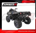 escape silenciador DOMINATOR redondo compatible con la motocicleta STELS GUEPARD 850 GPE  4