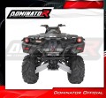 escape silenciador DOMINATOR redondo compatible con la motocicleta STELS GUEPARD 850 GPE  5