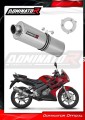 escape silenciador DOMINATOR oval compatible con la motocicleta Honda CBR 125 2004  2010 2