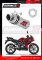 escape silenciador DOMINATOR GP1 compatible con la motocicleta Honda CBR 125 2004  2010 2