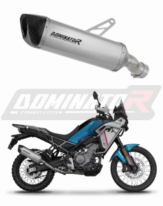 CF MOTO 450 MT 2025 - 2026 Silenciador Escape Titanio HP6 + dB killer