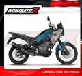 CF MOTO 450 MT 2025 Motorcycle Muffler Auspuff Sportauspuff Silencer Echappement Silencieux Scarico Scarichi Escape Wydech Tłumik HP6 BLACK Dominator Exhaust System 3