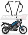 Defensas de acero inoxidable negro DOMINATOR  compatible con la motocicleta CF MOTO 450 MT 2025  2026