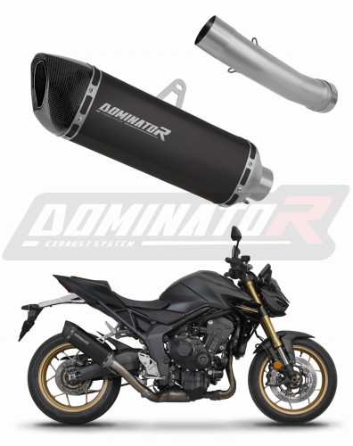 escape silenciador DOMINATOR HP6 negro compatible con la motocicleta Honda CB 1000 Hornet / SP 2025
