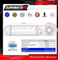 escape silenciador DOMINATOR HP6 negro compatible con la motocicleta Honda CB 1000 Hornet / SP 2025  6