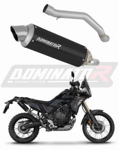 Yamaha Tenere 700 2019 - 2020 Hi Level Silenciador Escape GPF NEGRO + dB killer