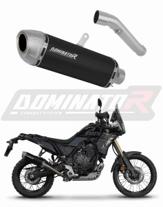 Yamaha Tenere 700 2019 - 2020 Silenciador Escape S6 NEGRO + dB killer