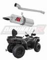 escape silenciador DOMINATOR redondo compatible con la motocicleta CF MOTO 520L 2024  2