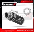 escape silenciador DOMINATOR GP1 negro compatible con la motocicleta Honda CBR 125 2004  2010 3