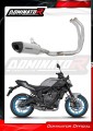sistema de escape completo con silenciador DOMINATOR Full System titanio HP8 compatible con la motocicleta Yamaha MT 07 2025  2