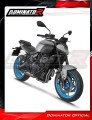complete exhaust system with muffler DOMINATOR Full System titanium HP8 fits to Yamaha MT 07 2025  6